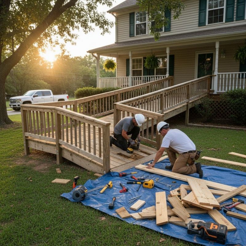 Wheelchair Ramp Installation