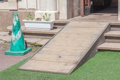 Ramp Installation in Progress